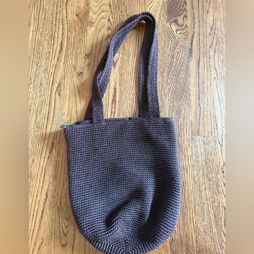 Original Sak Brown Knit purse